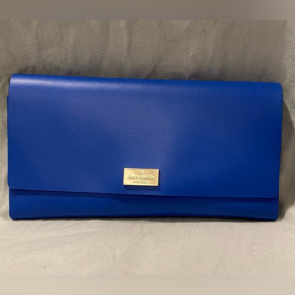 Kate Spade Royal Blue Wallet - Picture 16 of 16